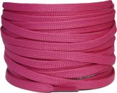 Veters voor sneakers - plat - 120cm - magenta roze