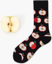 Winkrs - Appel sokken - sok met eten fruit - Maat 36/41