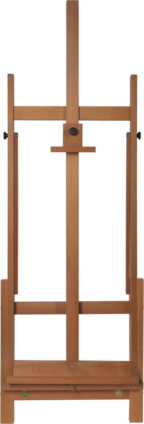 Professionele Schildersezel met Pianoscharnier - Voor Doeken van Maximaal 142 cm Hoog - 59 x 60 cm