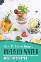 How To Make Simply Infused Water: Nutrition Stripped