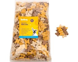 Boomy - Hondensnacks - Krokante hondenkoekjes - Hondensnoepjes - Mini mix - 1.5kg
