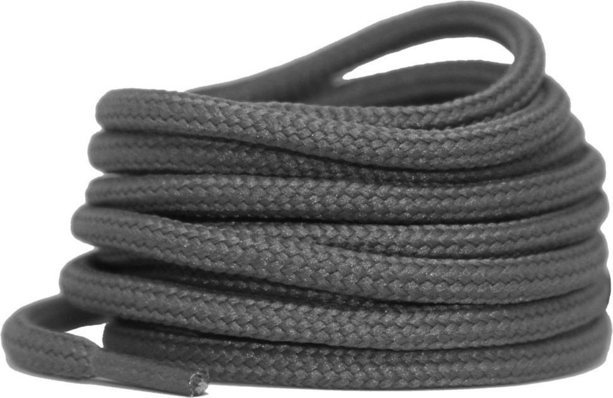Veters Rond - grijs - 120cm