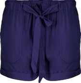 DEELUXE Soepele short met ceintuur in de tailleMERIDA Navy