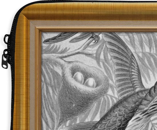 Housse pour ordinateur portable 13 pouces - Maîtres anciens - Oeuvre - Cadre - Or - Housse pour ordinateur portable