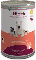 Herrmann's Bio Adult Honden Blikvoeding - Hert met Aardappel - 400 g