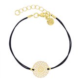 Armband "Boho Ornament" Mint15 - Black Goud