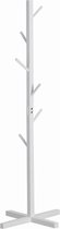 Staande kinderkapstok boom takken design - kapstok kinderkamer - 130 cm hoog - wit