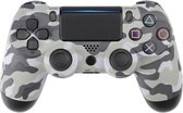 Wireless Controller geschikt voor Playstation 4 (Camouflage Gray/Grijs) - Controller geschikt voor PS4