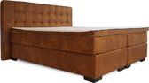 Boxspring Cruizer Cognac comlete set 140x200