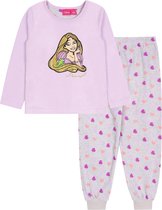 Lila-grijze DISNEY Rapunzel fleece pyjama  4-5jaar 110 cm