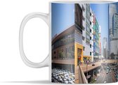 Mok - hoogbouw in de Japanse stad Sendai - 350 ml - Beker