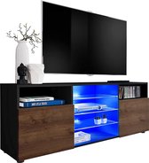Tv meubel | Tv meubel zwart | Tv meubel brons eiken | Tv meubel hout | Tv meubels | Tv kast | Tv kast meubel | Tv kastje | Tv kast hout | Tv kast zwart | B07QNYFJYT |