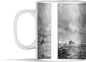 Mok - Een antieke illustratie van het eiland Skye - 350 ml - Beker