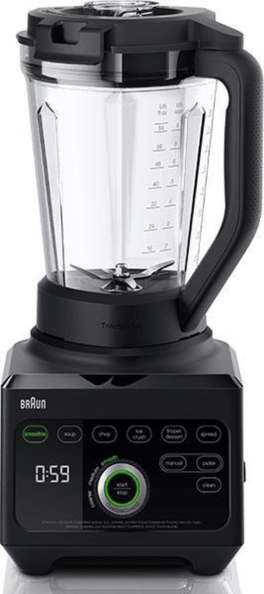 De’Longhi JB9040BK 3 l Blender voor op aanrecht 1600 W Zwart