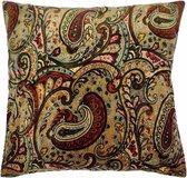 Hoyz | Paisley Sand Kussen | 60 X 60 | Sierkussen Voor Woonkamer Of Slaapkamer