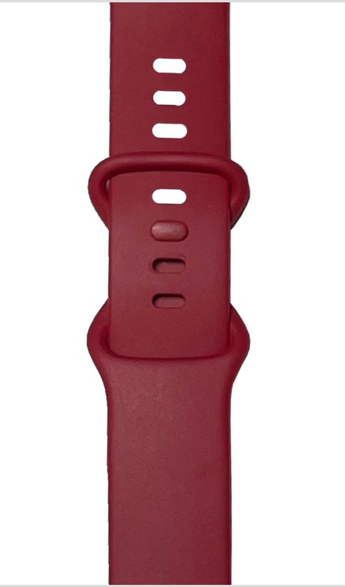 Origineel - Donkerrood Fitbit Versa 3 / Versa 4 / Sense / Sense 2 bandje Large