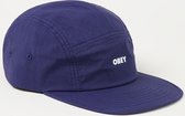 Obey Crunchy Camp pet met logo - Blauw - One Size