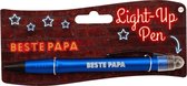 Light up pen - beste papa