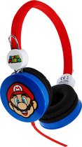 Super Mario - kinder koptelefoon - volumebegrenzing - verstelbaar (3-8j)