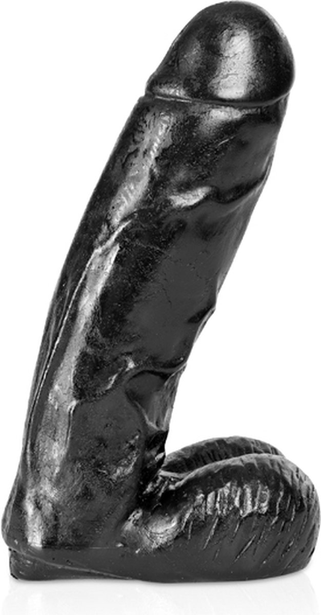 Magnum nr. 26 - Dildo - Gigantisch Formaat - 28.5cm lang - Diameter 7.5cm - Zwart - Zuignap - Balzak