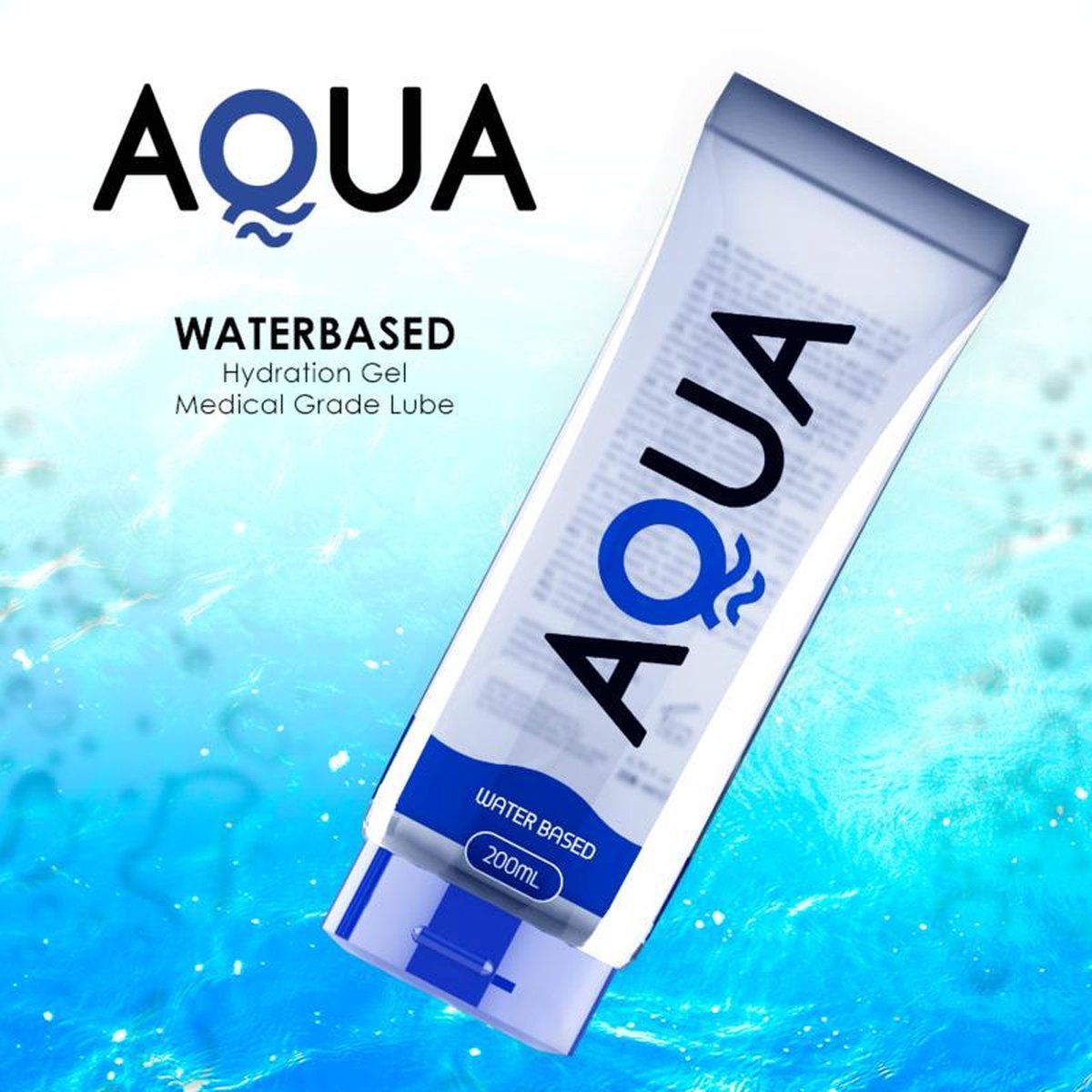 AQUA | Aqua Quality Waterbased Lubricant 200ml | Lubricant