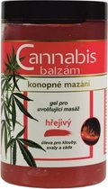 Vivaco - Verwarmende Kruiden Massagegel met Cannabisolie