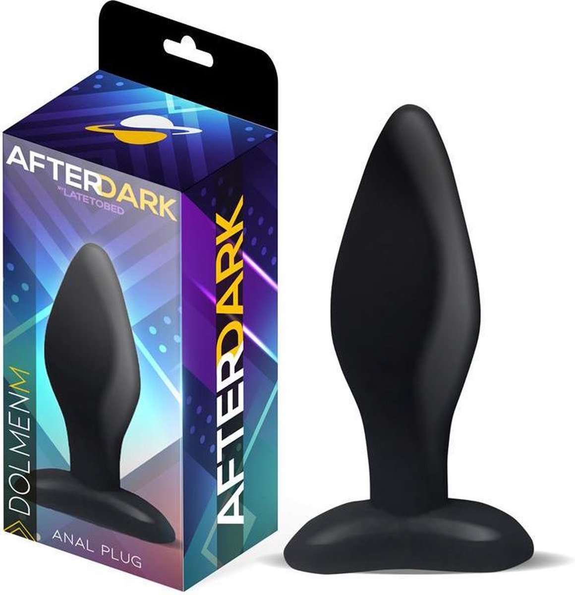 Goedkoopste AFTERDARK - Dolmen Butt Plug Silicone Size M 10.5 Cm X 3 Cm