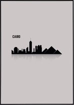 Poster van de skyline van Cairo - 40x50 cm