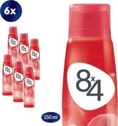 8x4 Modern Charme Deodorant Spray- 6 x 150 ml - Voordeelverpakking