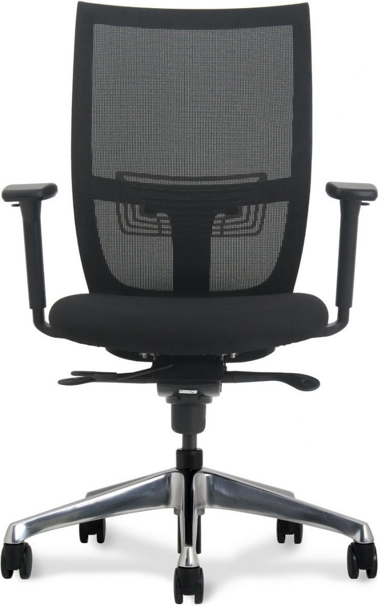 Office Hero® Osiris Bureaustoel voor Volwassenen Ergonomisch - Aluminium Voetenkruis - Gemonteerd Geleverd