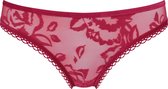 Triumph Velvet Rose Spotlight Brazilian Vrouwen Onderbroek - ROSSO MASAI - Maat 40