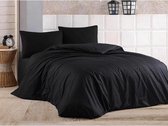 Double Duvet Cover Set ( Bed sheet + Pillowcase ) Black