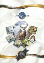 Knipvellenboek 1   "World of Craft"  parelmoer dieren