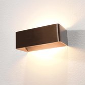 Wandlamp Mainz Brons 2 x 3Watt Led