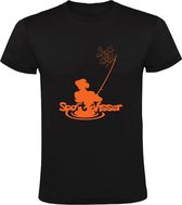 Sportvisser Vissen Heren | hengelsport |  t-shirt