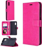 Portemonnee Book Case Hoesje Geschikt voor: Samsung Galaxy XCover 5 - roze
