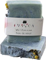 EVASICA - Zeep - Bain de minuit - Lavendel, citroengras, monoï - 100 g