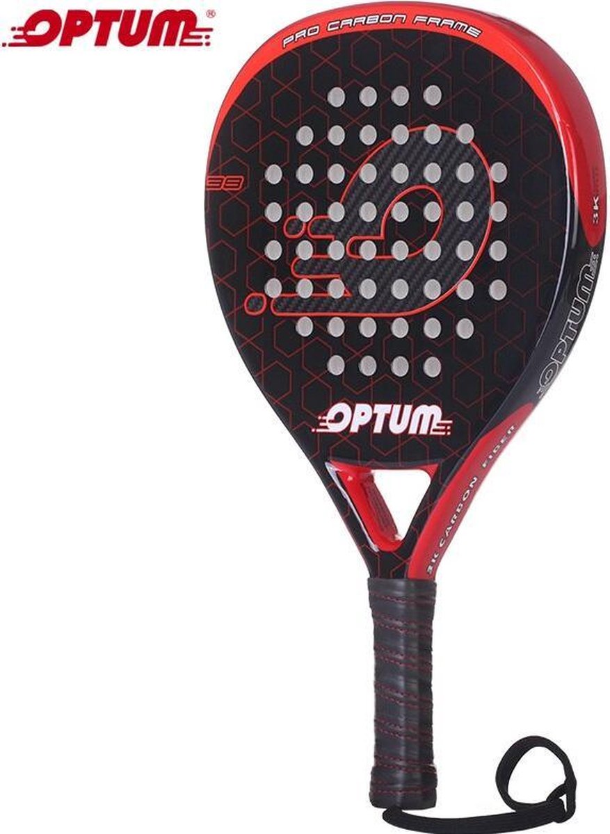 Optum Padel Racket 2021 Edition - Pro Carbon Frame