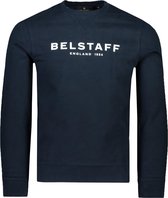 Belstaff Sweater Blauw Normaal - Maat M - Heren - Herfst/Winter Collectie - Katoen