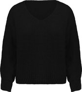 Trui Knitted Zwart