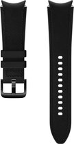Samsung Hybrid Leather Band - Galaxy Watch4 - 20mm M/L - Zwart