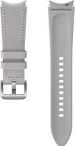 Samsung Hybrid Leather Band - Galaxy Watch4 - 20mm S/M - Zilver