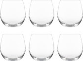 Libbey Wijnglas Miston - 490 ml / 49 cl - 6 stuks - Vaatwasserbestendig - Geen voetje - Zonder steel - Modern - Trendy