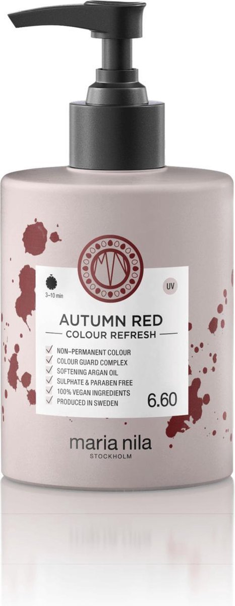 Maria Nila Colour Refresh 300ml-Autumn Red 6.60