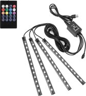 Britewave® Auto Interieur Led Verlichting - Auto Verlichting - Led Light Strip RGB - USB plug - 12V