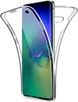 iParadise Samsung S10E Hoesje 360 en Screenprotector in 1 - Samsung Galaxy S10e Case 360 graden Transparant