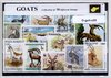 Afbeelding van het spelletje Geiten – Luxe postzegel pakket (A6 formaat) - collectie van 50 verschillende postzegels van geiten – kan als ansichtkaart in een A6 envelop. Authentiek cadeau - kado - kaart - hoefdier - holhoornigen - Capra aegagrus hircus - boerderij