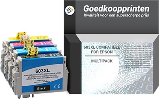 603 XL Cartouches d'encre compatibles pour EPSON 603 603XL pour