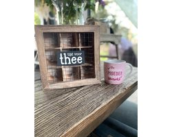 Cadeaupakket moeder - mama - moeder - Theedoos + mok De gezelligste moeder van de hele wereld - kerstpakket / kerstmis / verjaardag / cadeau / moederdag cadeautje