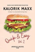 Kalorik MAXX Air Fryer Oven Cookbooks Collection